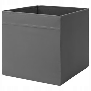 Ikea dron tmavošedá škatuľka 33x38x33 cm