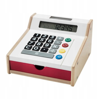 IKEA DUKTIG CASH Registrácia SET + MONEY + KARTY