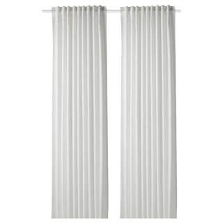 Detské závesy - Ikea gunnlaug súhrnné puzdro White -Absorbable 145x300