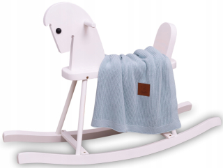 Prikrývka, prehozy na posteľ - Infantilo bambus pletená prikrývka 80x100 Premium