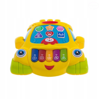 Interaktívne Eurobaby Auto Educational Piano