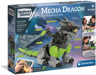 Interaktívne mechanické drak robot 8+ Clementoni
