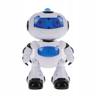 INTERAKTÍVNA DANCING ROBOT ANDROID 360 LED + REMOTE
