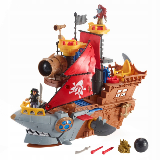 Imaginext loď pirát žralok dhh61