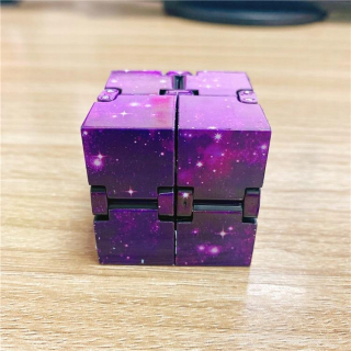Nekonečno Cube Camouflage Starry Sky nekonečno Flip