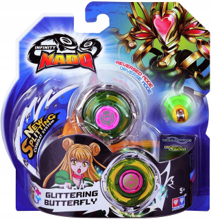 Nekonečno Nado Super gLite Ring Butterfly Game
