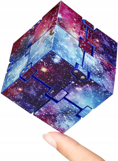 Infinity Cube Galaxy Cool Toy Office stôl Figet A