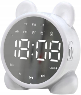 Detské hodiny do izby - Inteligentný digitálny budík GameXido Clock Bear