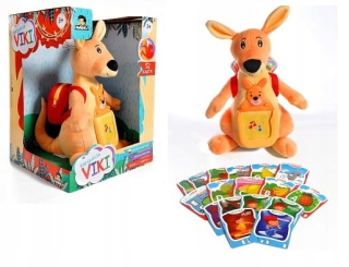 Interaktívne Dvojjazyčné Toy Kanguraczcia Viki