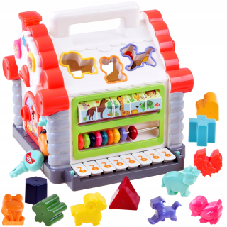 Interaktívne Cottage triedička bloky pet ZA3518