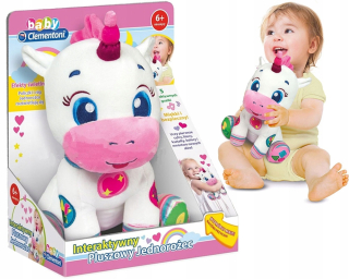 Interaktívne plyšový Unicorn CLEMENTONI 50544