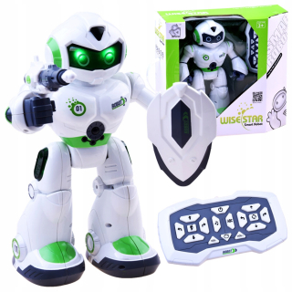 Interaktívne riadený robot toy diaľkové ovládanie RC0447