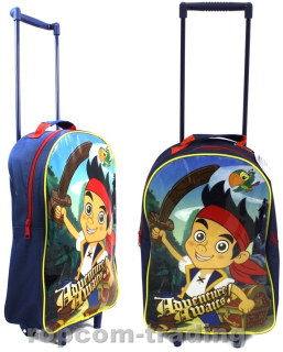 Detský kufor - JAKE and the Never Land Pirates Kufor na kolieskach