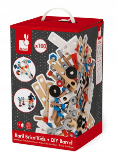 Janod Brico Builder Kit 100 El J06479