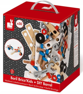 Janod Builder Kit 50 Elements Brico 2018