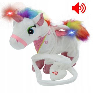 Unicorn jednorožec chodí na interaktívne hry