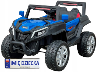 JEEP Auto na batérie 4 motory kože EVA Wheel