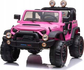 Elektrické autíčko pre deti - Jeep perfektná dvojitá batéria 4x45W pilot