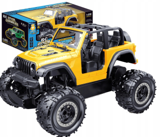 Jeep na diaľkové ovládanie Auto Rock Crawler 699-136