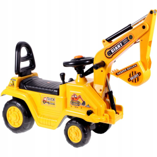 RIDER 3v1 PUSH BACKHOE s pohyblivým vedierkom
