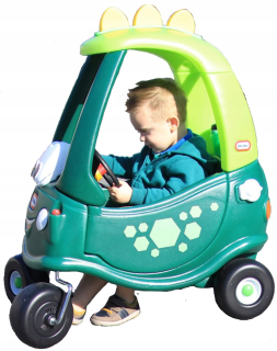 Odrážadlo pre batoľa - Rider Little Tikes Cozy Coupe Dino auto auto