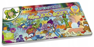 Jolly supersticks pastelky v kovovej krabici 48