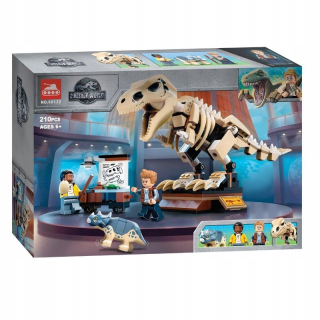 Dinosaurus - Jurassic Tyrannosaurus rex fosílny blok