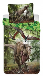 Detský set paplón, vankúš - Jurassic World Dinosauurs Dinosaur Bedding 140x200
