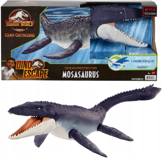 BIG WORLD Jurassic DINOSAUR mosasaurus mosasauridae