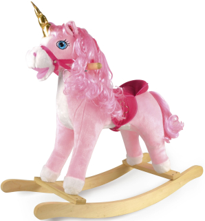 Unicorn hojdací kôň, mäkký so zvukmi