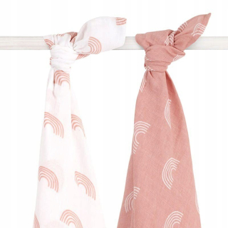 Prikrývka, prehozy na posteľ - Jollein - Baby & Kids - Jollein - 2 Swaddles n