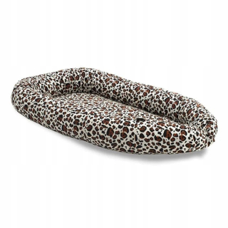 Hniezdo pre bábätko - Jollein - detská kuklová leopardová zásuvka
