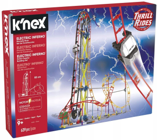 K'NEX Thrill Rides elektrické vozidlá fronta Inferno