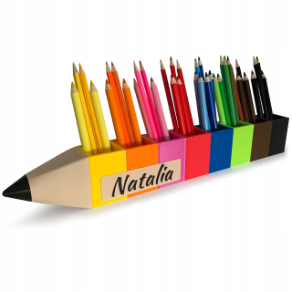 KAJAWIS triedič pastelky sada nástrojov 8 Montessori EKO