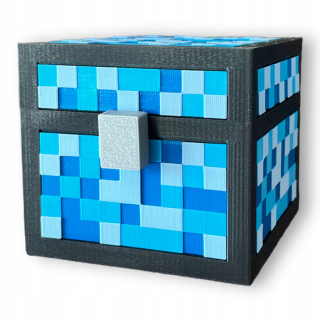 Pokladnička pre deti - Detská pokladnička KAJAWIS MINECRAFT ECO box M
