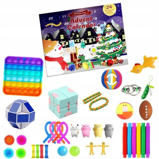 Adventný kalendár Antirters Hračka