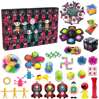 Advent Calendar Toy Squid hra