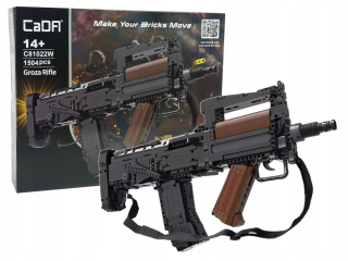 Stavebnica - Rifle Gun Groza Building Blocks 1504 Čada prvky