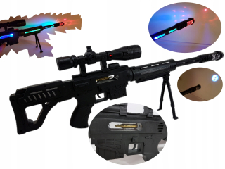 AKUMULÁTOROVÝ SNAKER PUŠKOVÝ LASER, HOLOGRAMOVÝ ZVUK