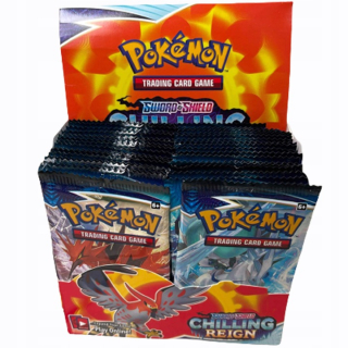 Pokemon Card 288 Karta Booster Box 36 Vrecúška