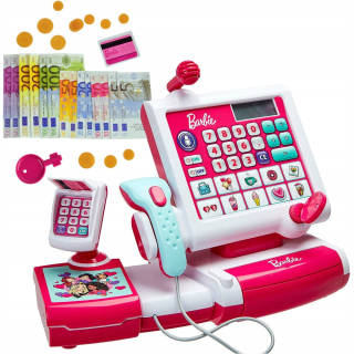 Fiškálna pokladne pre deti Barbie Shop Scanner