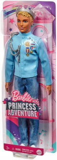 Ken Prince GML67 Barbie Adventures Księżniczek Matte