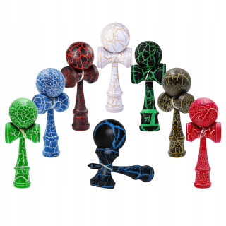 Kendama japonské arkádovej hry Rôzne farby