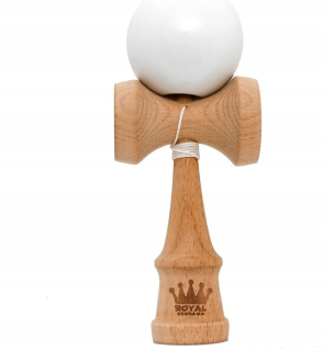 KENDAMA Japonská arkádová hra ROYAL WHITE