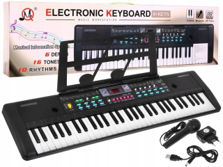 Keyboard Piano Detské varhany + Mikrofón + USB