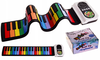 Klávesnica Flexibilné Piano Roll-up orgány pre vedy