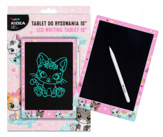 KIDEA VEĽKÝ LCD TABLET na kreslenie 10'' MAČKY