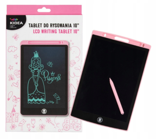 Kidom Veľký LCD Tablet pre kreslenie 10 '' Pink