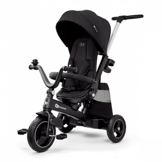Kinderkraft tri -bicykel Easytwist Black