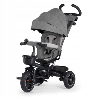 Kinderkraft tri -kolieskové bicykle Spinstep Grey